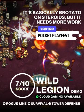 [Pocket Playfest 2023 Winter Edition] Wild Legion Review
