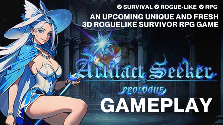 A unique and fresh 3D Roguelike Survivor RPG game | Gameplay - Artifact Seeker: Prologue