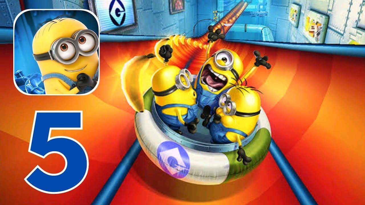 Minion Rush : Running Game - Gameplay Walkthrough | Part 5 (Android, iOS)