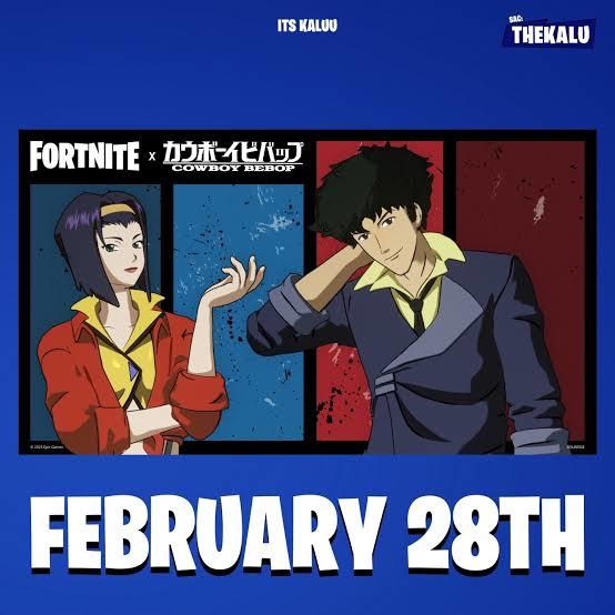 Fortnite Update Cowboy Bebop And New Features Fortnite