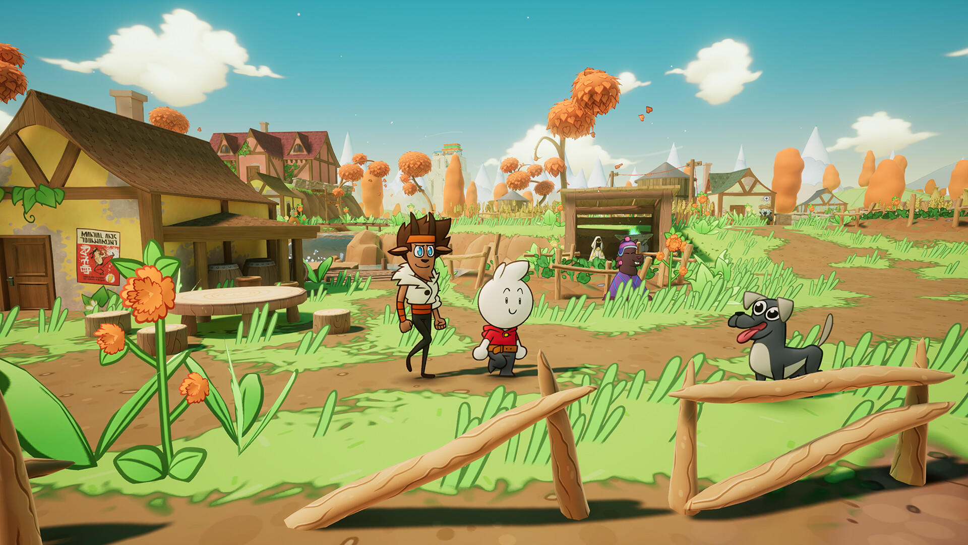 Paper Mario meets Cartoon Network in this quirky, bread-based RPG