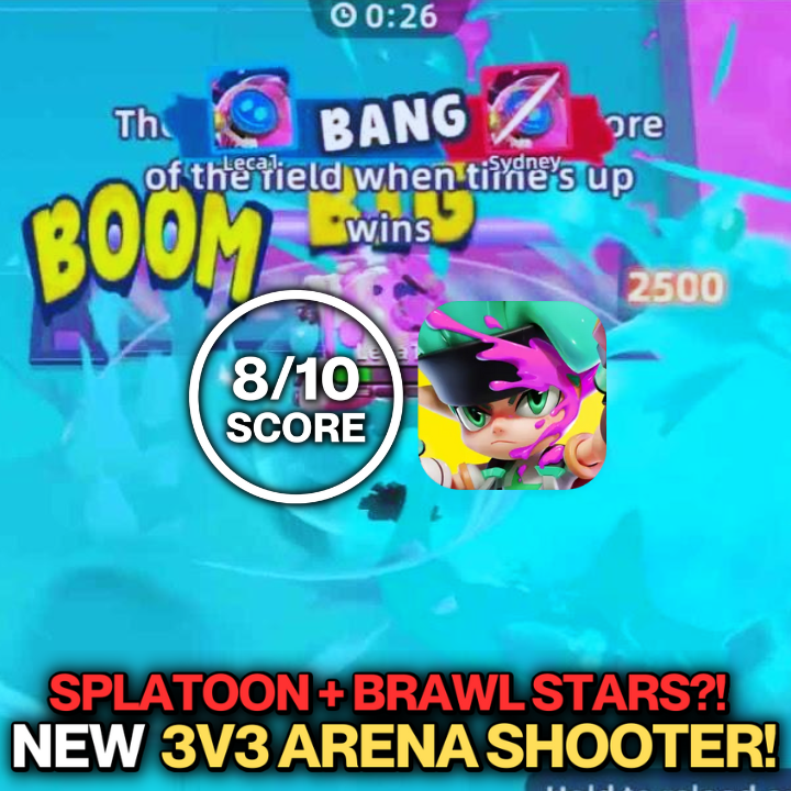 Splatoon Meets Brawl Stars?! New Isometric 3v3 Arena Shooter! | ColorBANG CBT Quick Review!