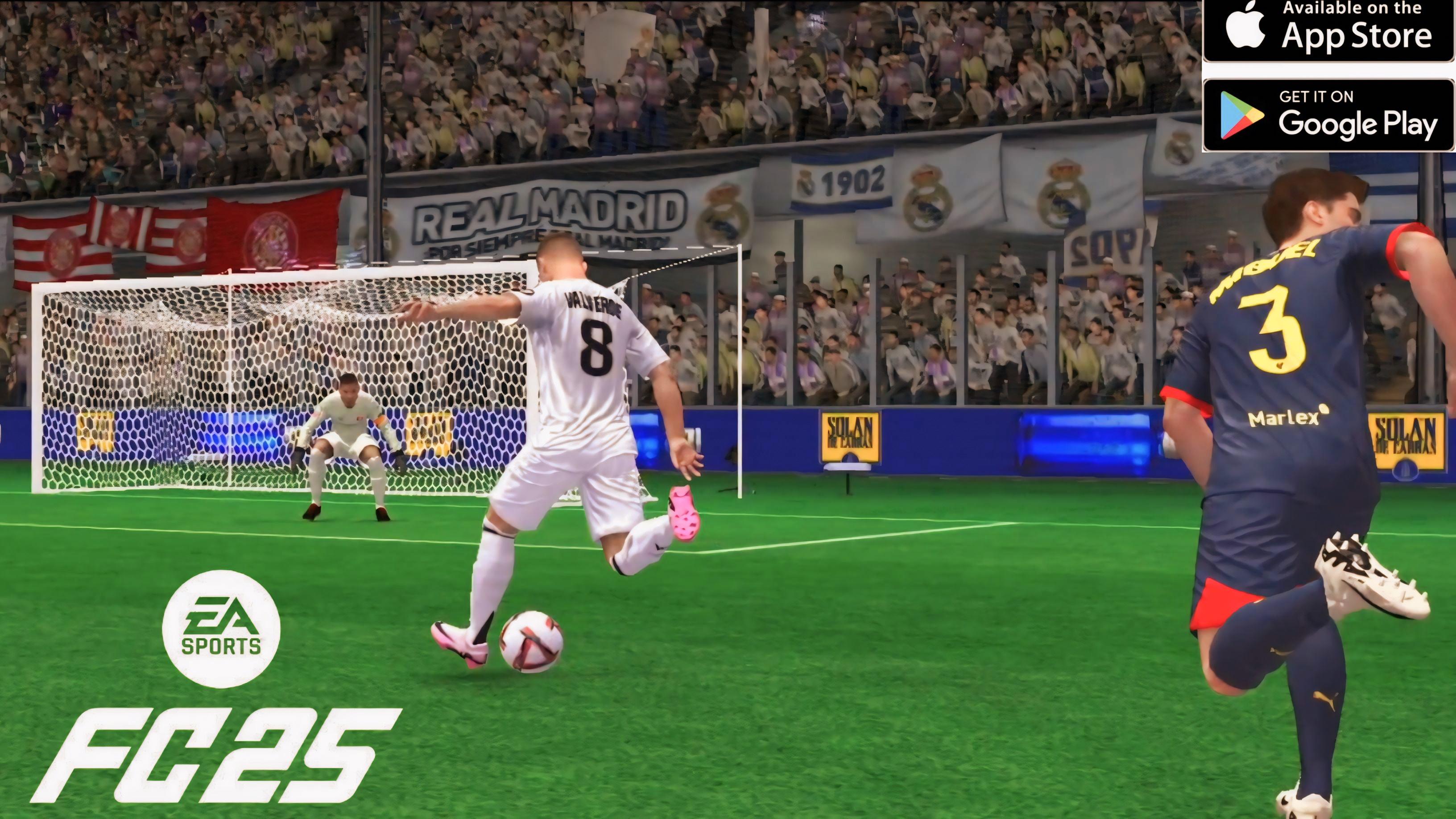 EA Sports FC Mobile 25 ( Girona FC vs Real Madrid ) Android, iOS Gameplay 