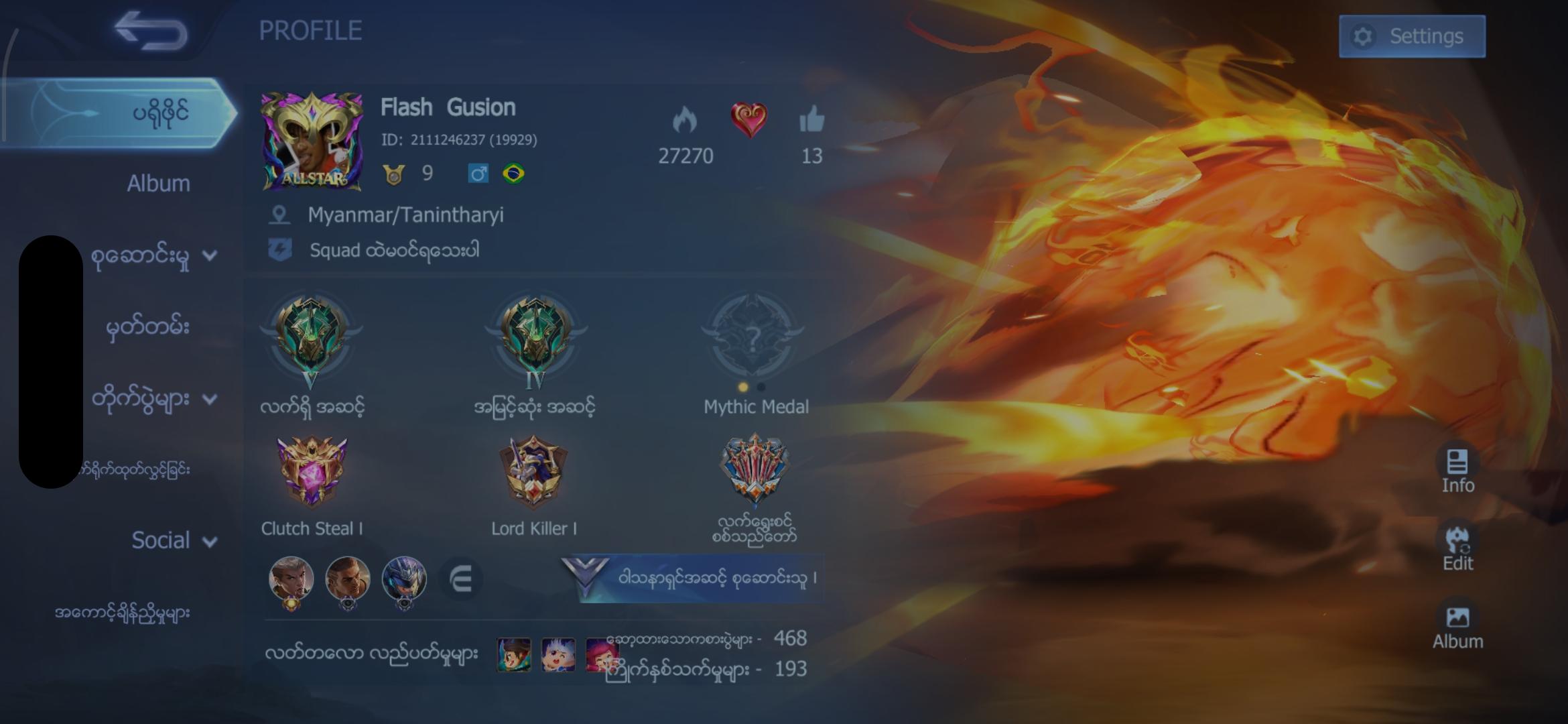 I love mobile legends