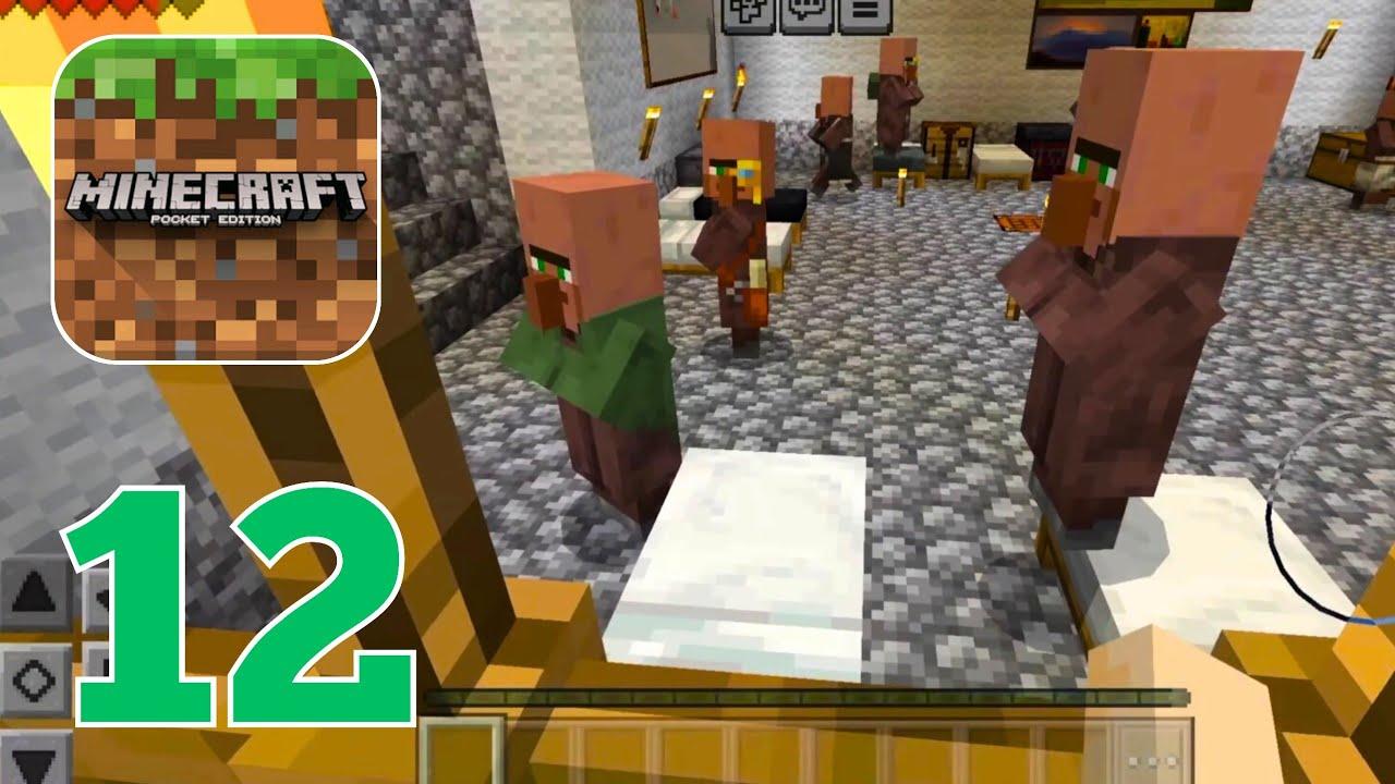 Minecraft : Pocket Edition - Gameplay Walkthrough | Part 12 (Android, iOS)