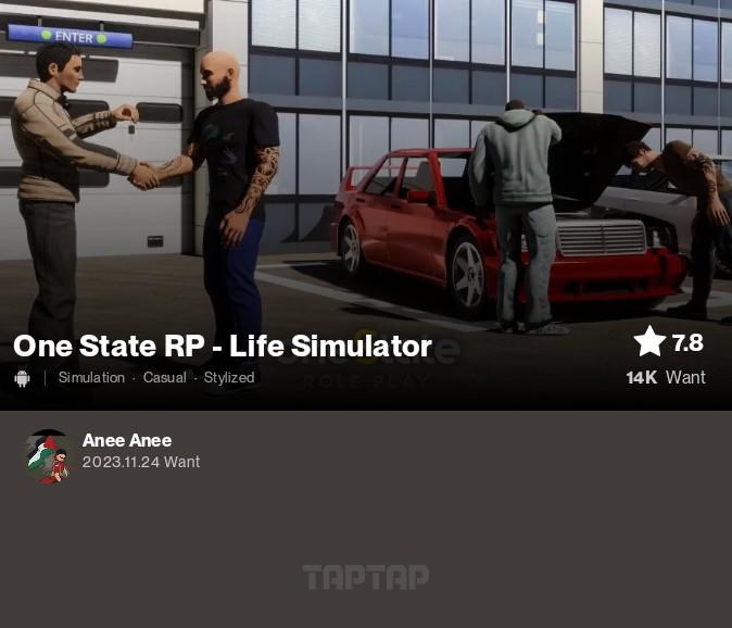 One State RP - Life Simulator android iOS apk download for free-TapTap