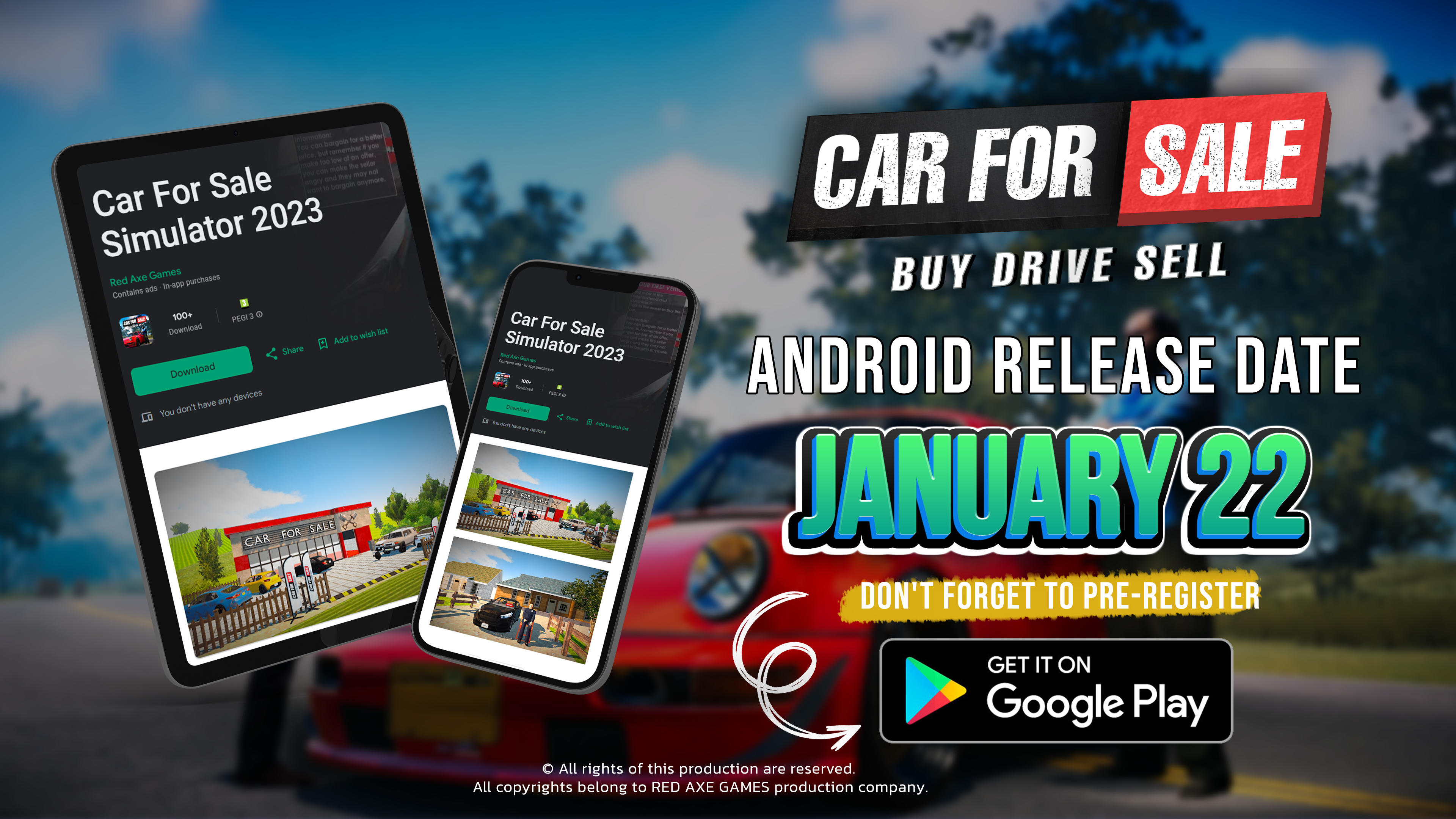 Car For Sale Simulator 2023 Android Release Date.