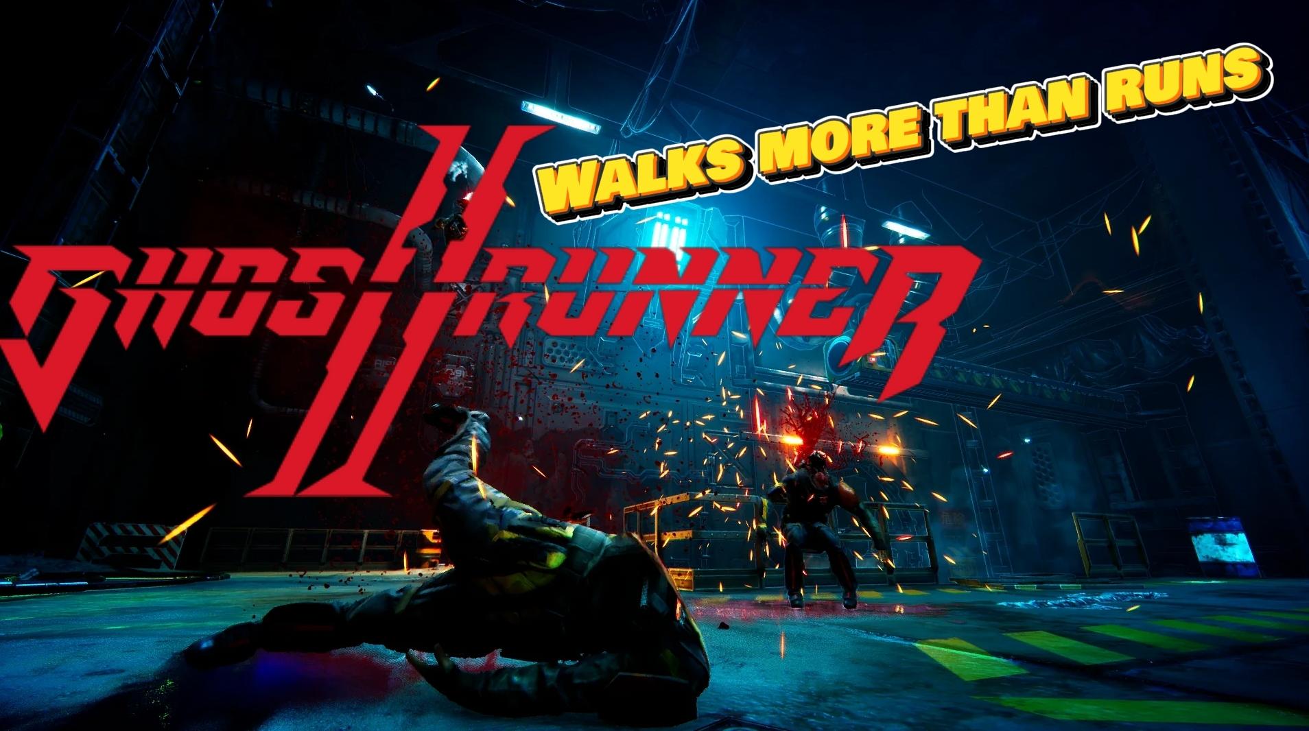 Ghost Runner 2 required more understanding of speed