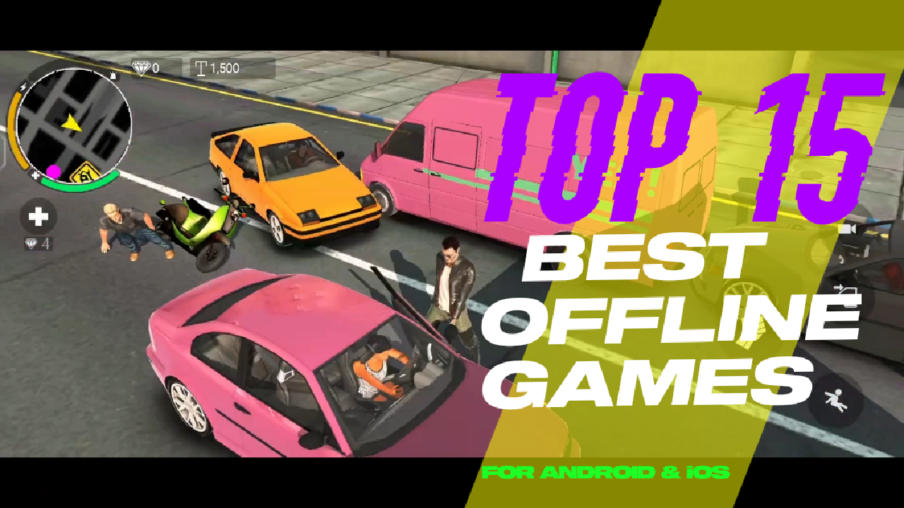 Top 15 Best Offline Games for Android & iOS in 2024 / Mobile games #top15 #bestgames #gaming
