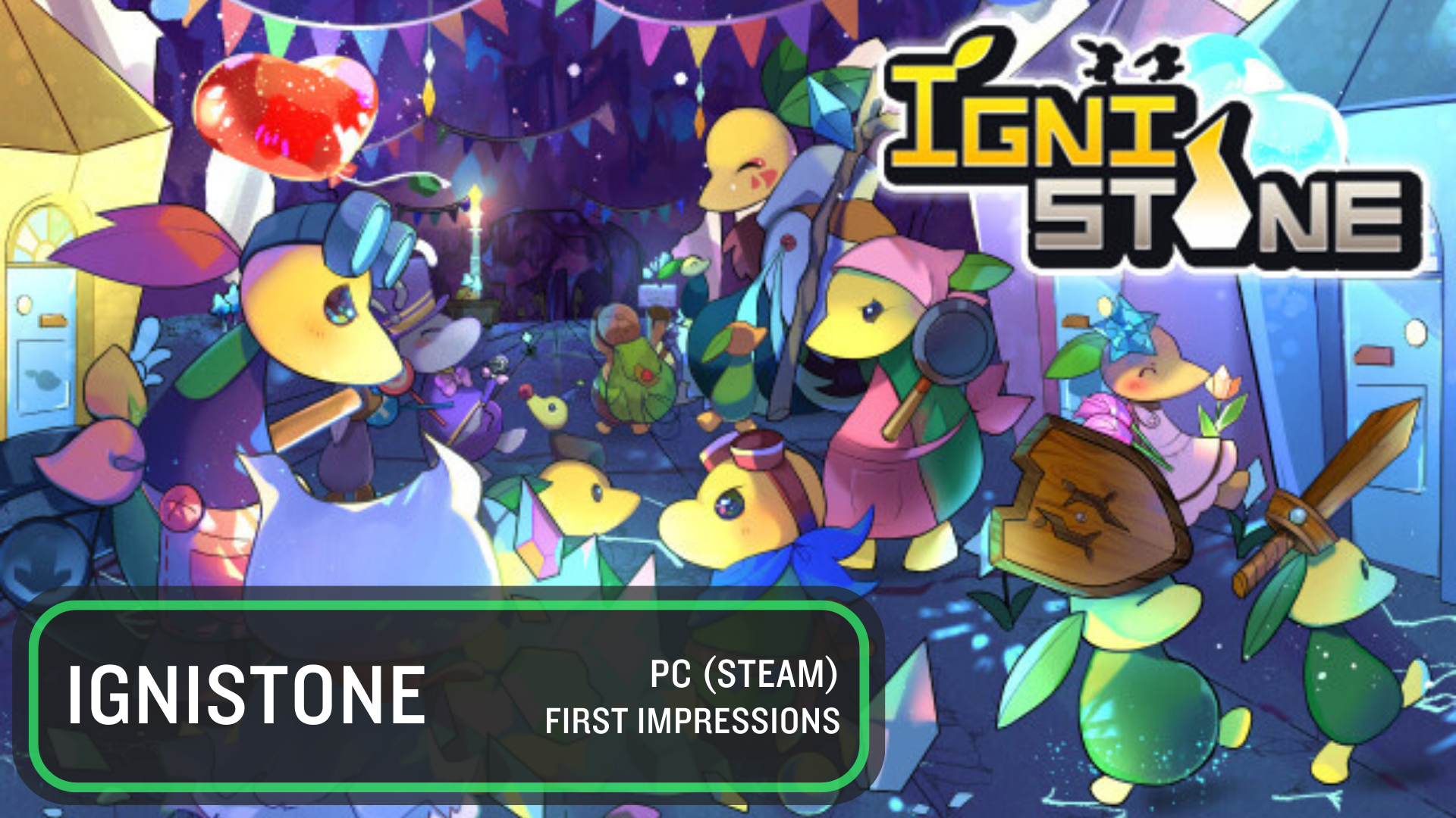Using just a mouse to play this cool parry-based Roguelite game | First Impressions - IGNISTONE