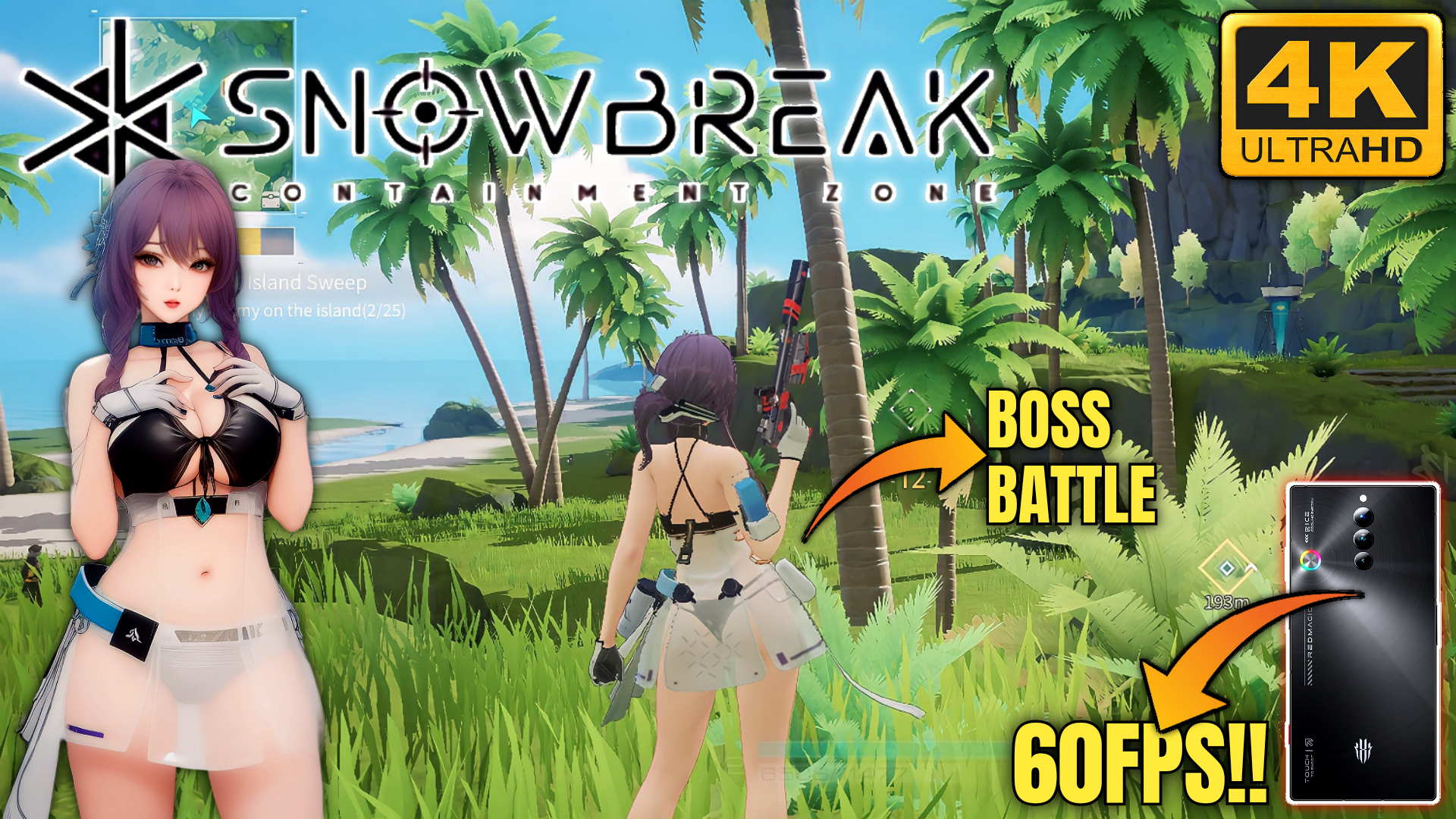 Android] Snowbreak: Containment Zone - Best 3D RPG but TPS Shooting Game  with Gacha! With cool waifus!