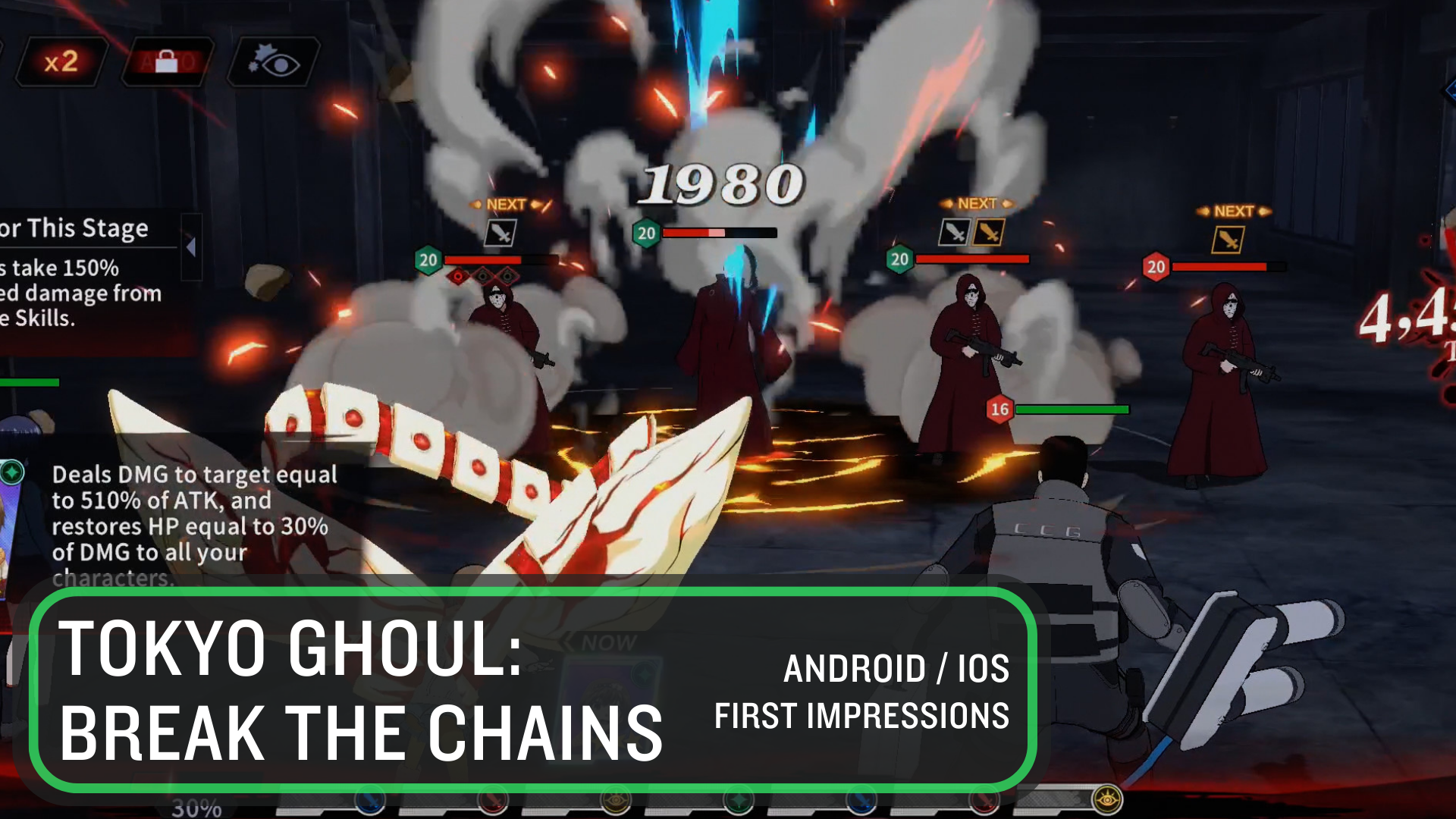 Tokyo Ghoul is now back! in mobile gacha form | First Impressions - Tokyo Ghoul: Break the Chains