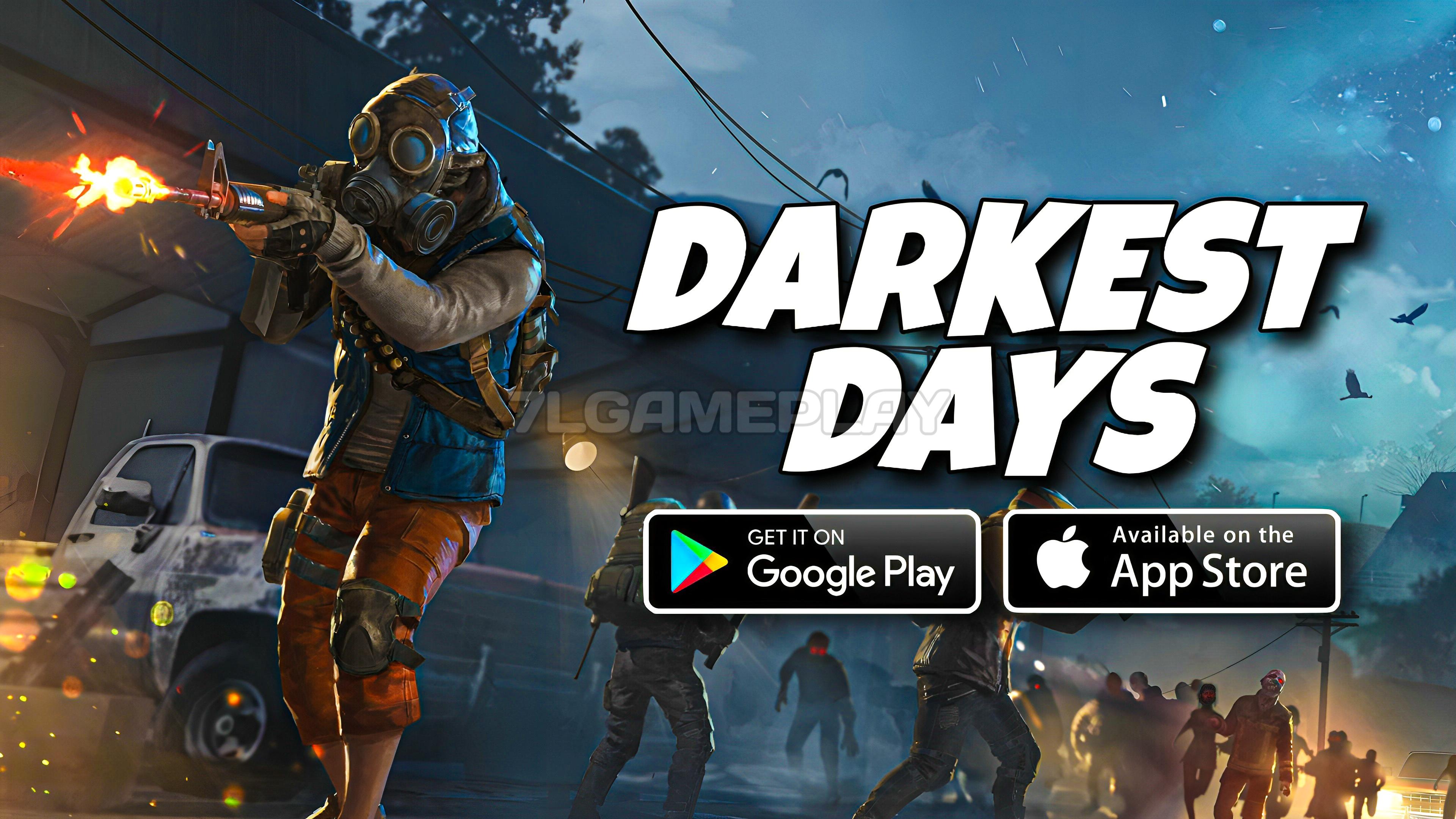 DARKEST DAYS Gameplay - Open World Zombie Survival RPG Android iOS