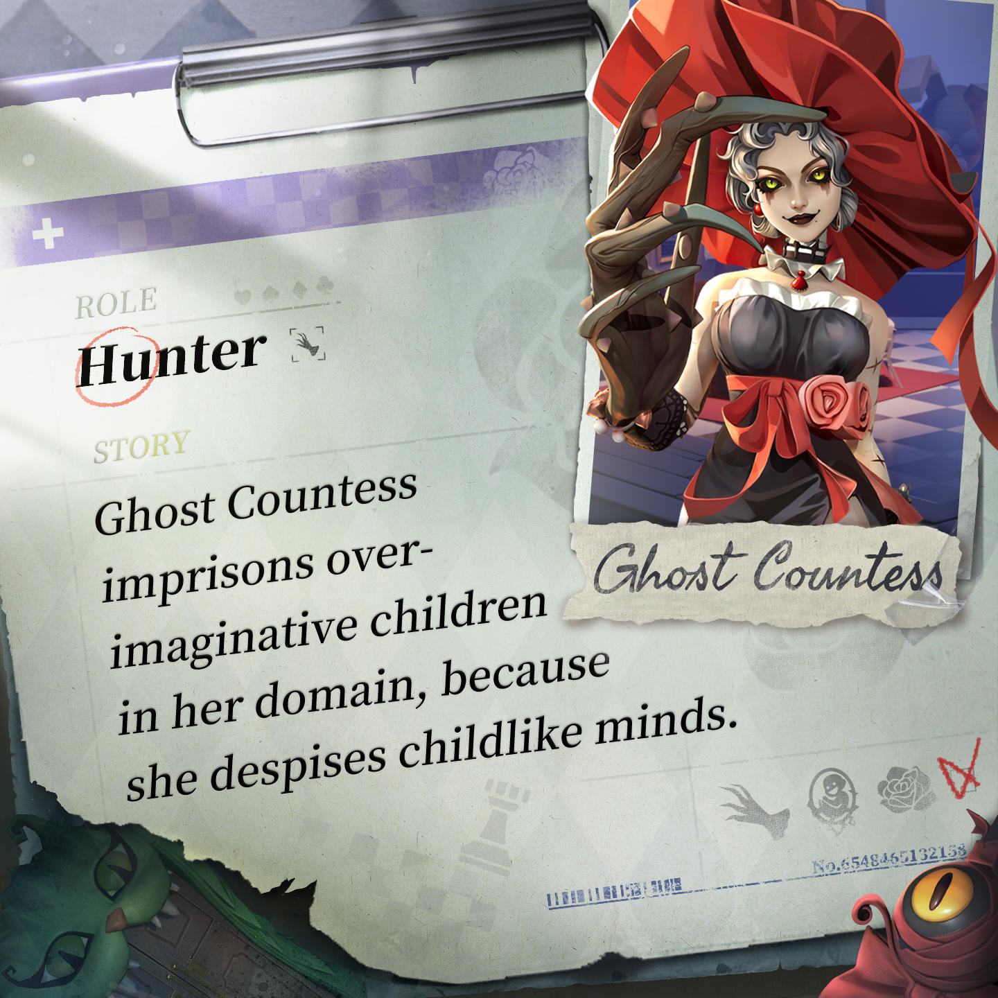 Ghost Countess loathed childlike minds