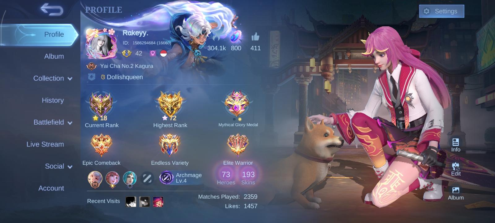 I love mobile legends 