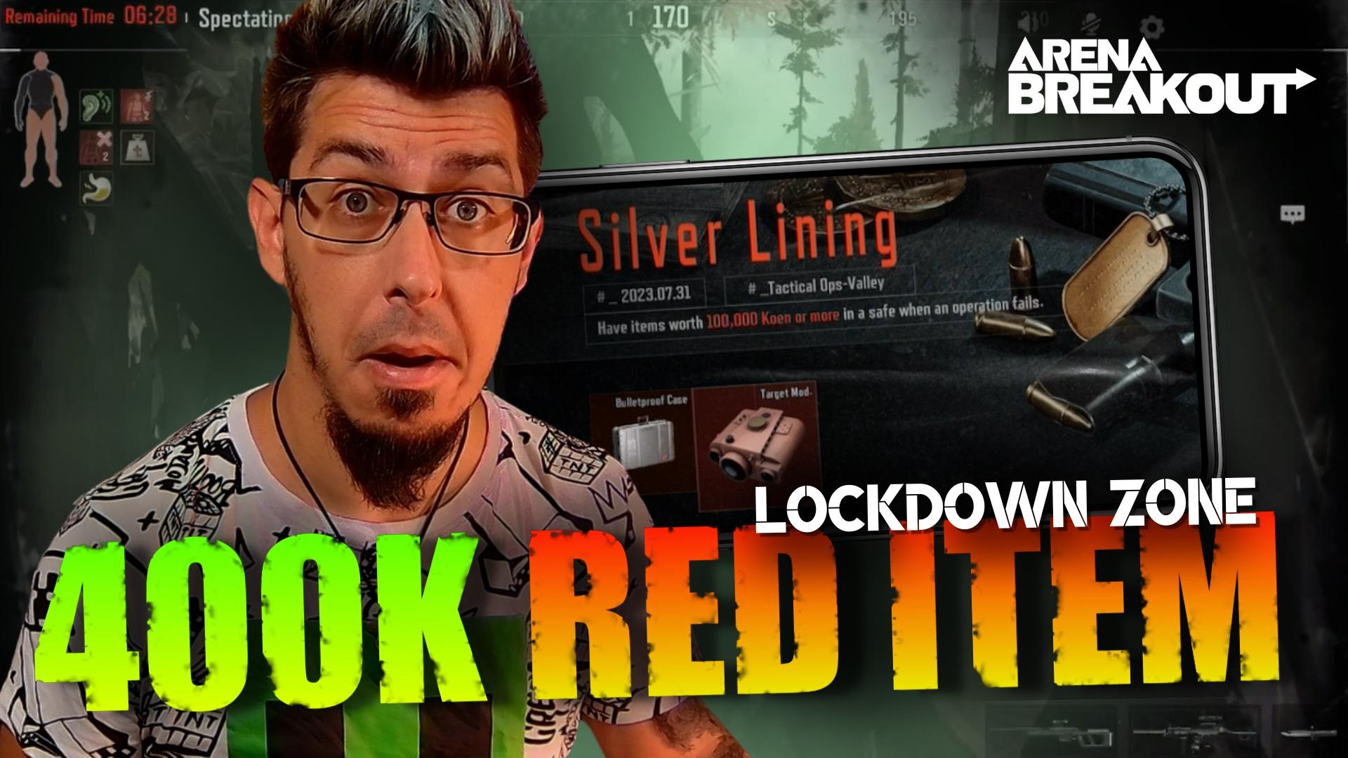 400K Red Item: Bittersweet Tears in Valley Lockdown - Arena Breakout