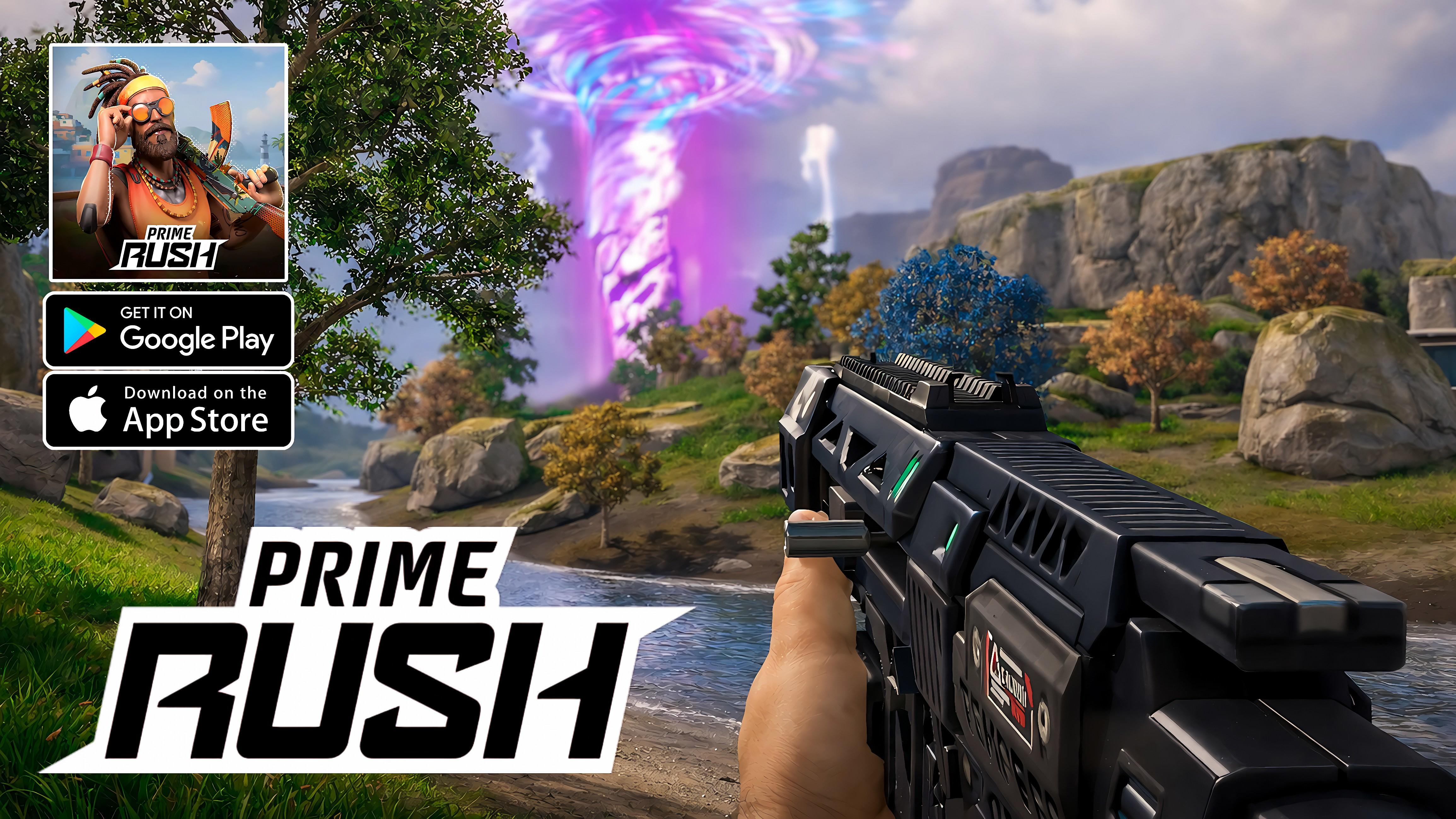 Prime Rush Gameplay | Battle Royale Android iOS