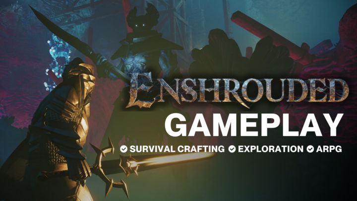 A voxel-based survival crafting ARPG! | Gameplay - Enshrouded