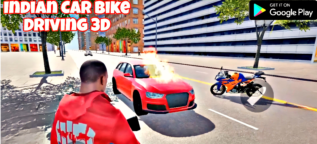 Indian Car Bike Driving 3D ( Android Gameplay )