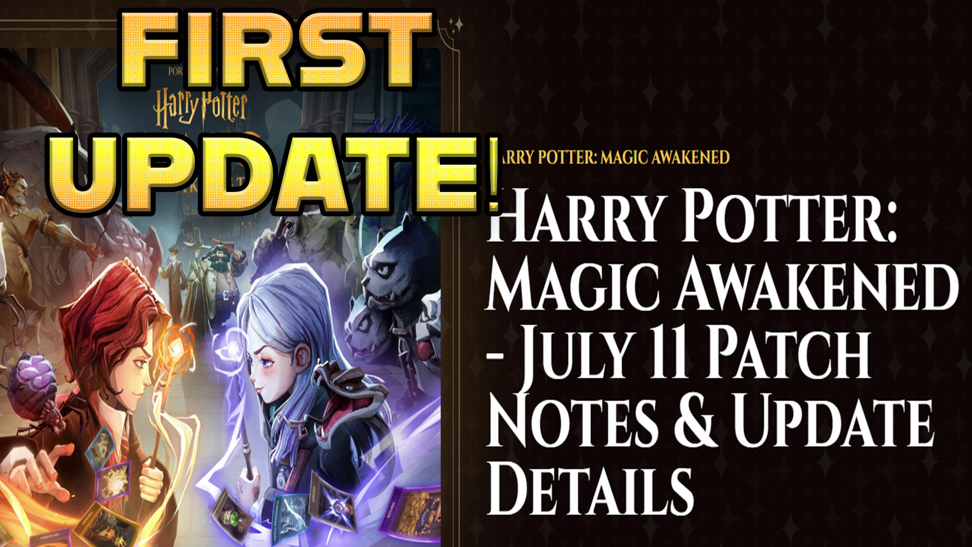 FIRST UPDATE JULY 11TH - BUG FIXES, OPTIMIZATIONS & MORE