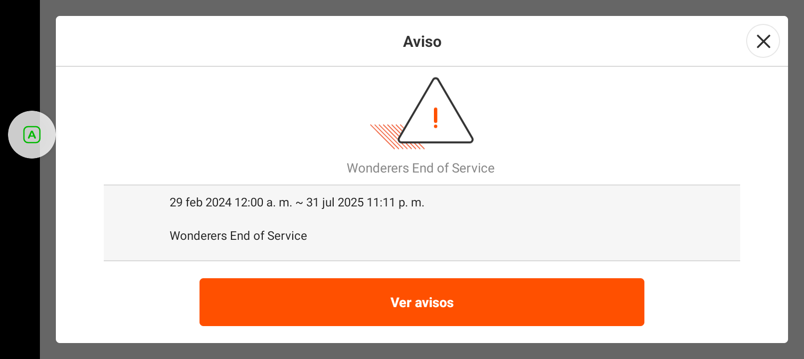 Wonderers, you can't play.