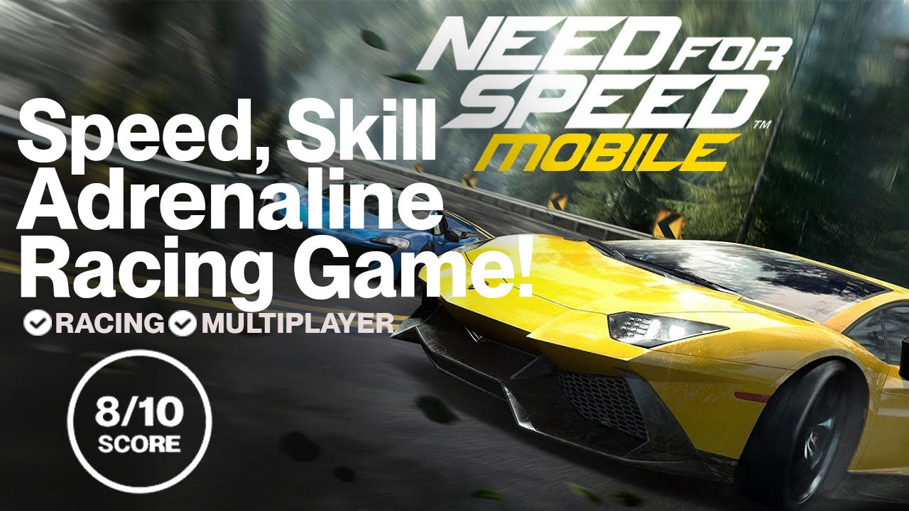 Need For Speed Mobile - Crazy Racing Game! Gameplay Review