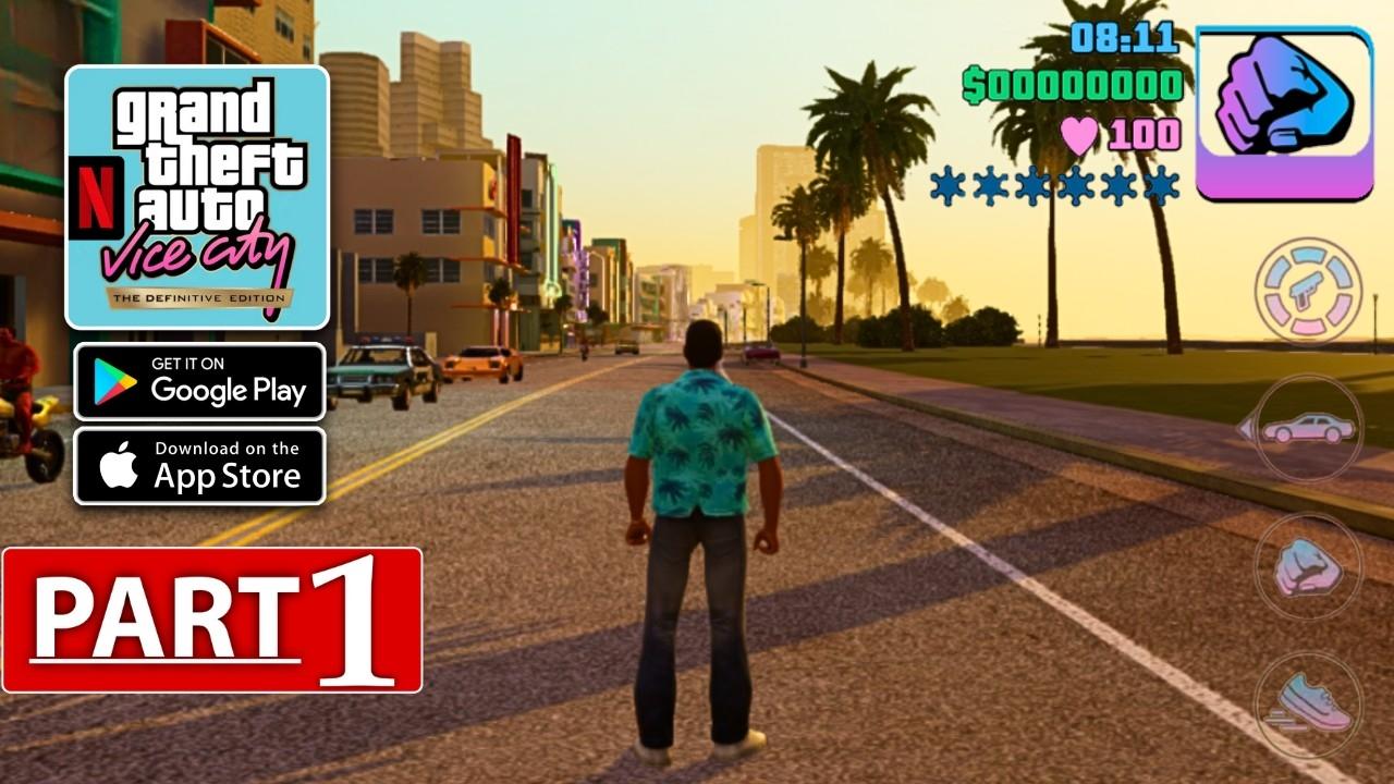 GTA Vice City: Definitive Edition Mobile - Gameplay Walkthrough (Android/iOS) | Part 1