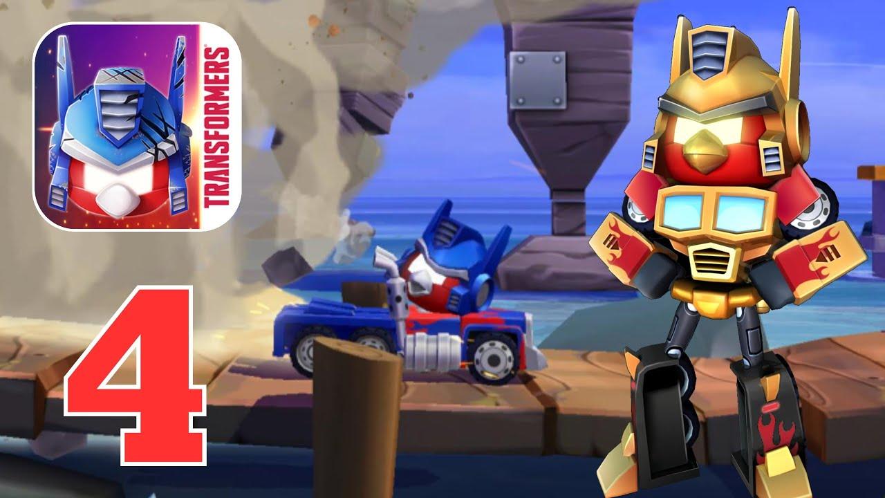 Angry Birds Transformers - Gameplay Walkthrough | Part 4 (Android, iOS)