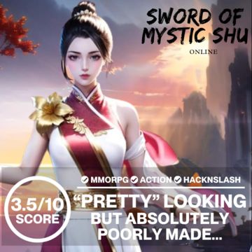 A BORING & UNGODLY Messy MMORPG... | Sword of Mystic Shu Beta Quick Review
