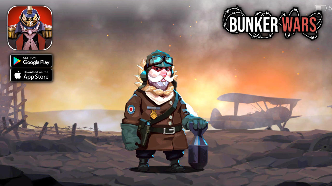 Bunker Wars: WW1 RTS Game (Android,IOS) 