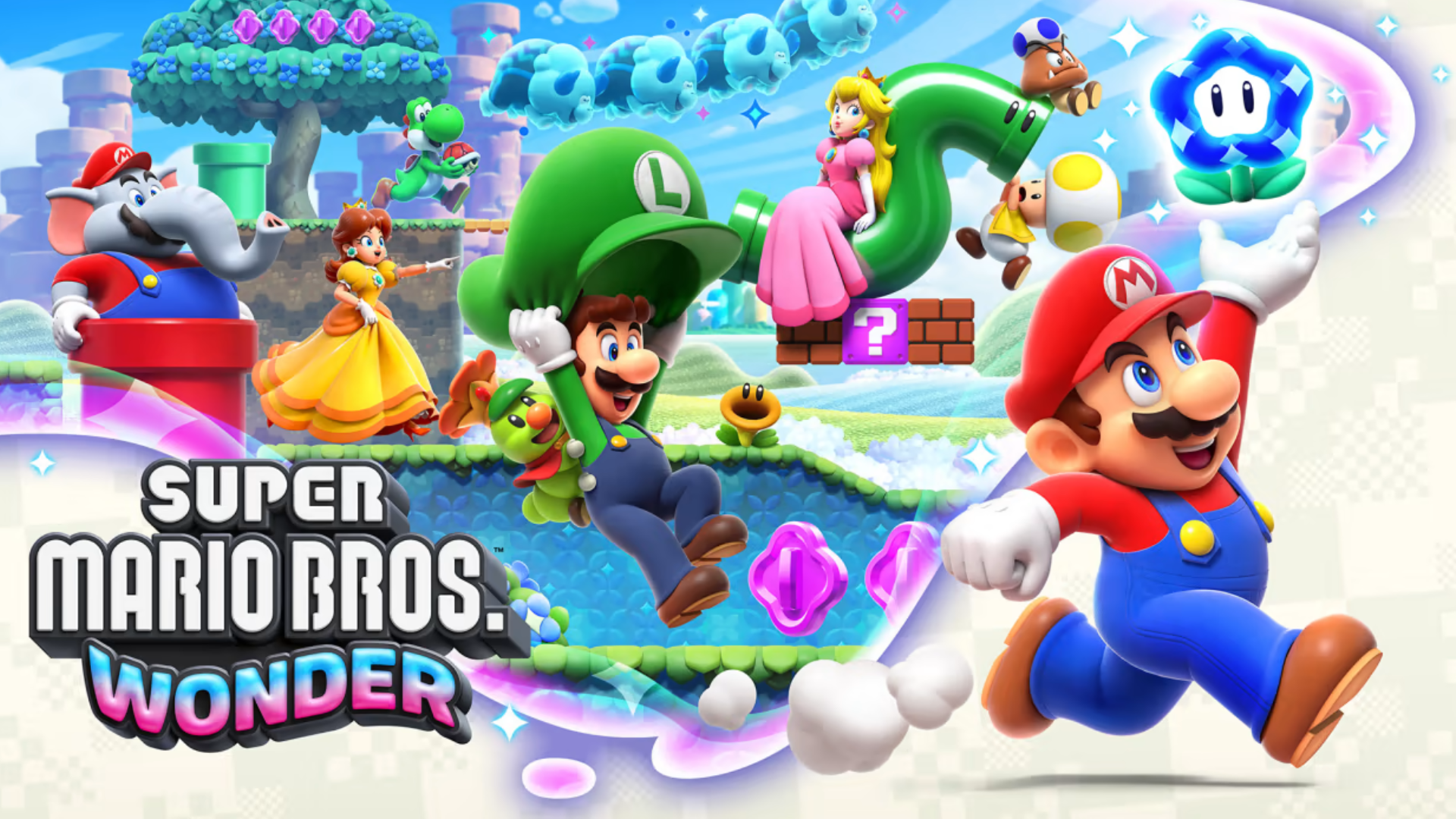 Super Mario Bros.™ Wonder will be available on Oct 20 for NS.