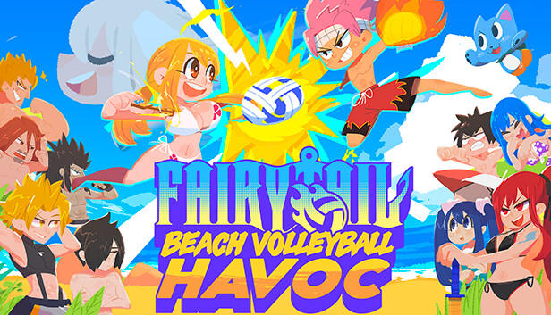 FAIRY TAIL: Beach Volleyball Havoc Gameplay | New Casual Sports Game | PC Game