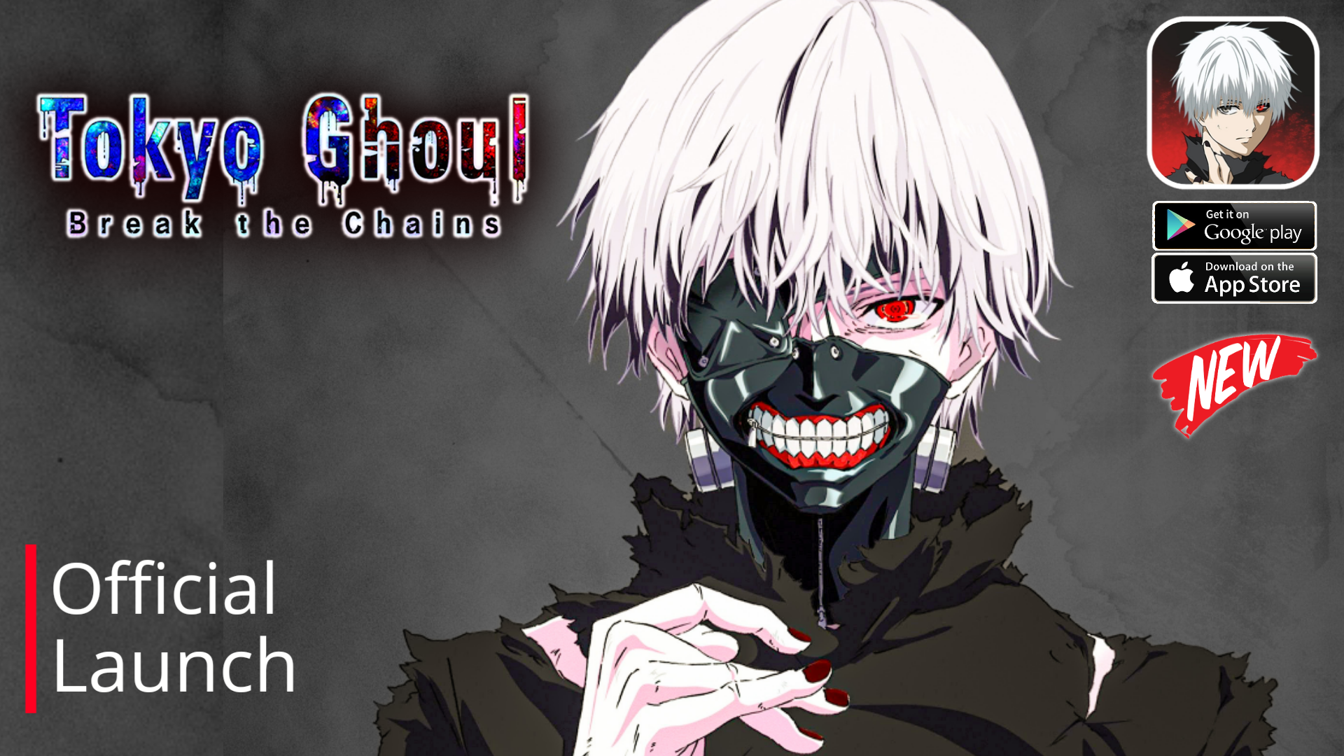 NEW ANIME! Tokyo Ghoul: Break The Chains - Official Launch Gameplay