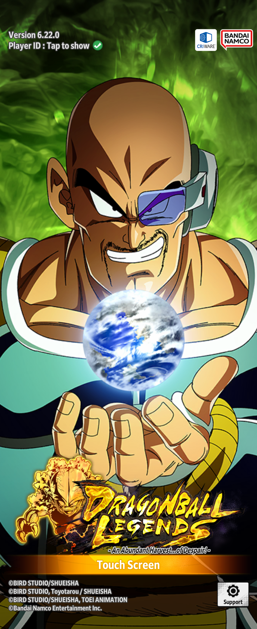 One of the best Title screens in awhile 