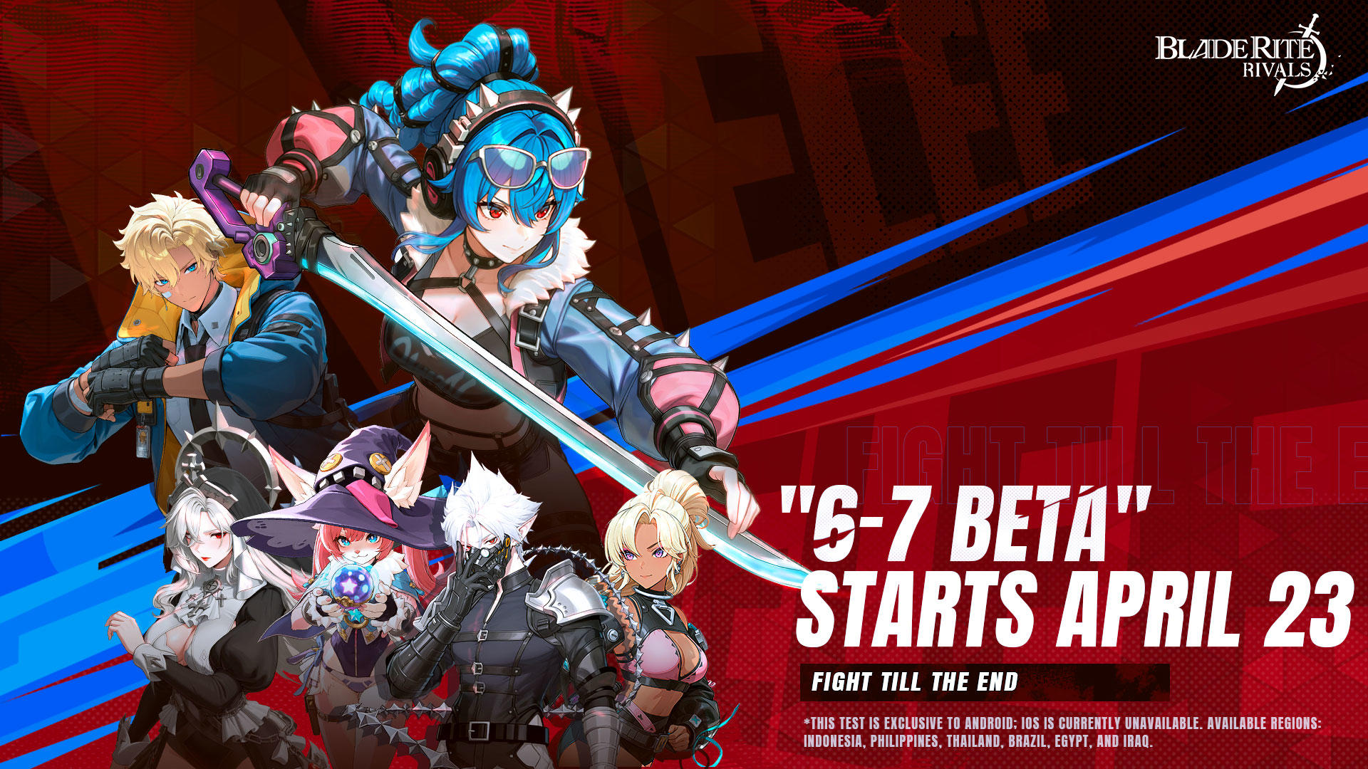 BladeRite: Rivals 「6-7 BETA」 Test is launching soon! 🚀