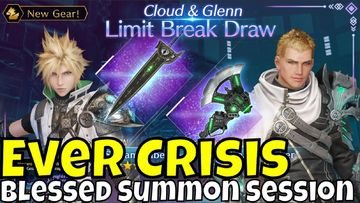 FINAL FANTASY VII EVER CRISIS - Half Anniversary/Amazing Summons Spam/Blessed Session