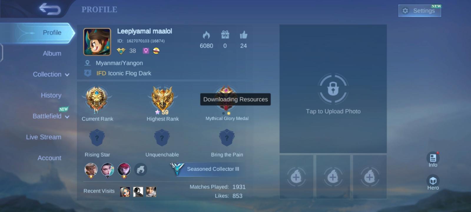 I Love mobile legends 