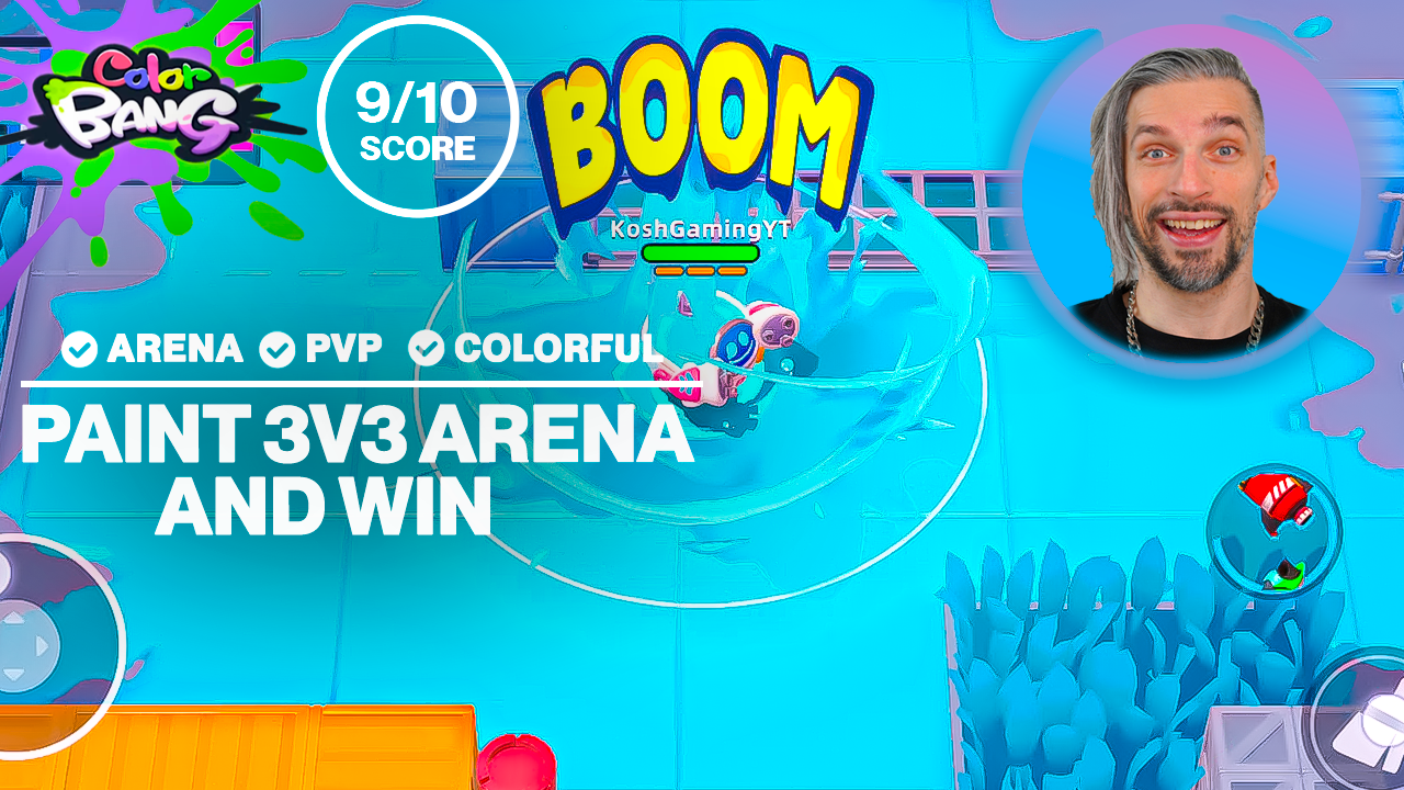 ColorBANG - Paint ARENA by Destroying the Enemies // QUICK REVIEW [iOS/Android]