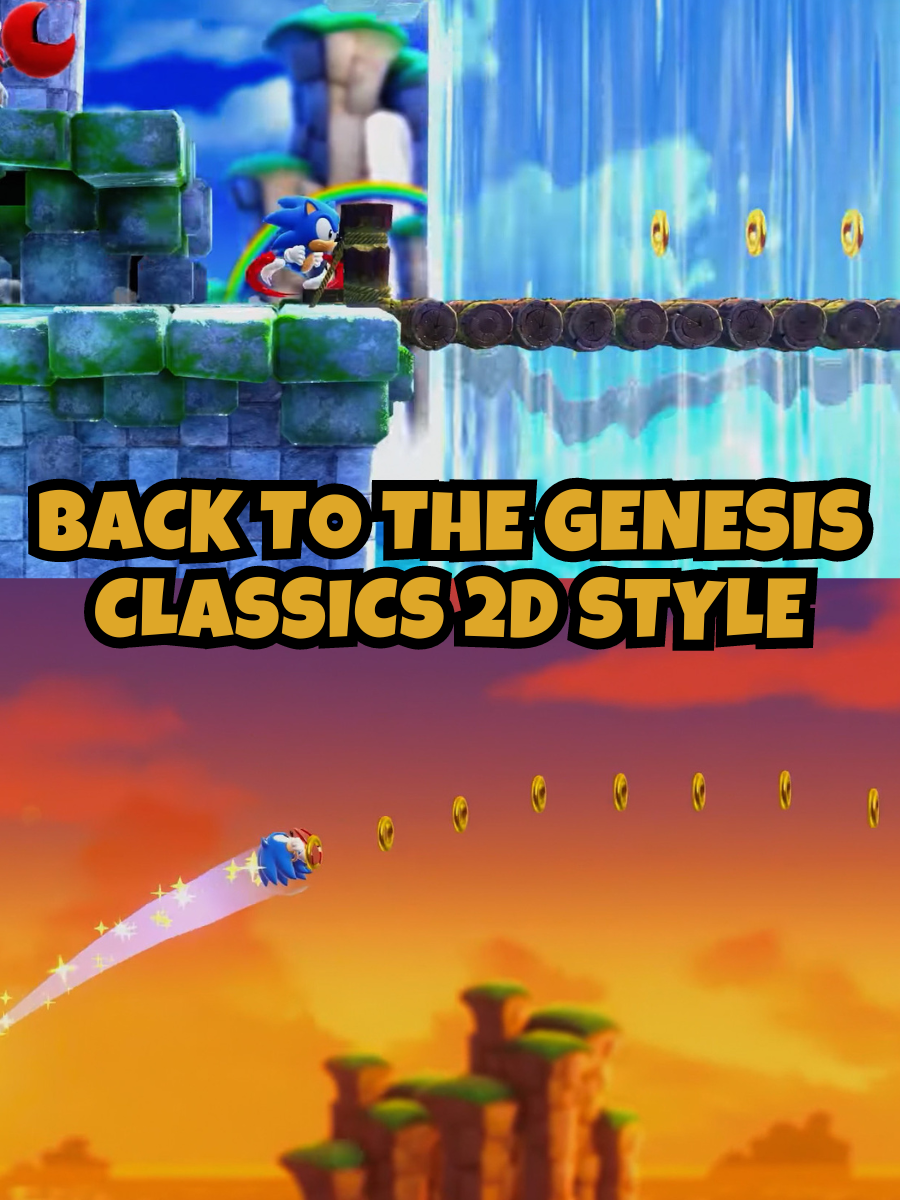 Return to your 2D roots with Sonic Superstars just announced at