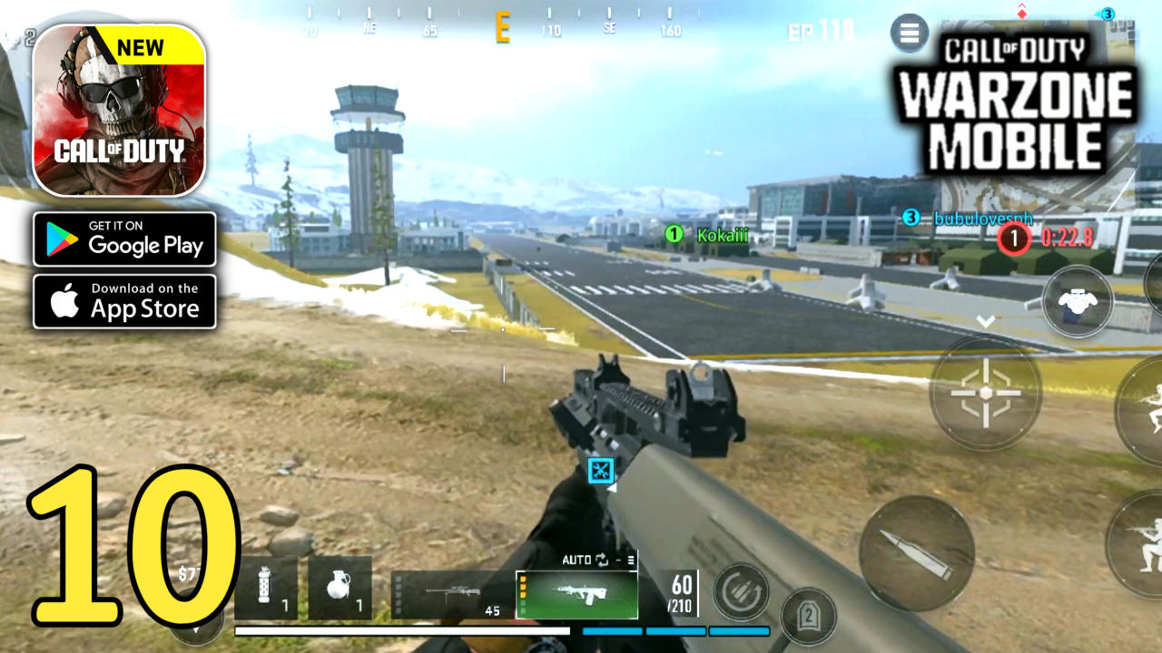 Call of Duty : Warzone Mobile Gameplay (Android,IOS) Part 10