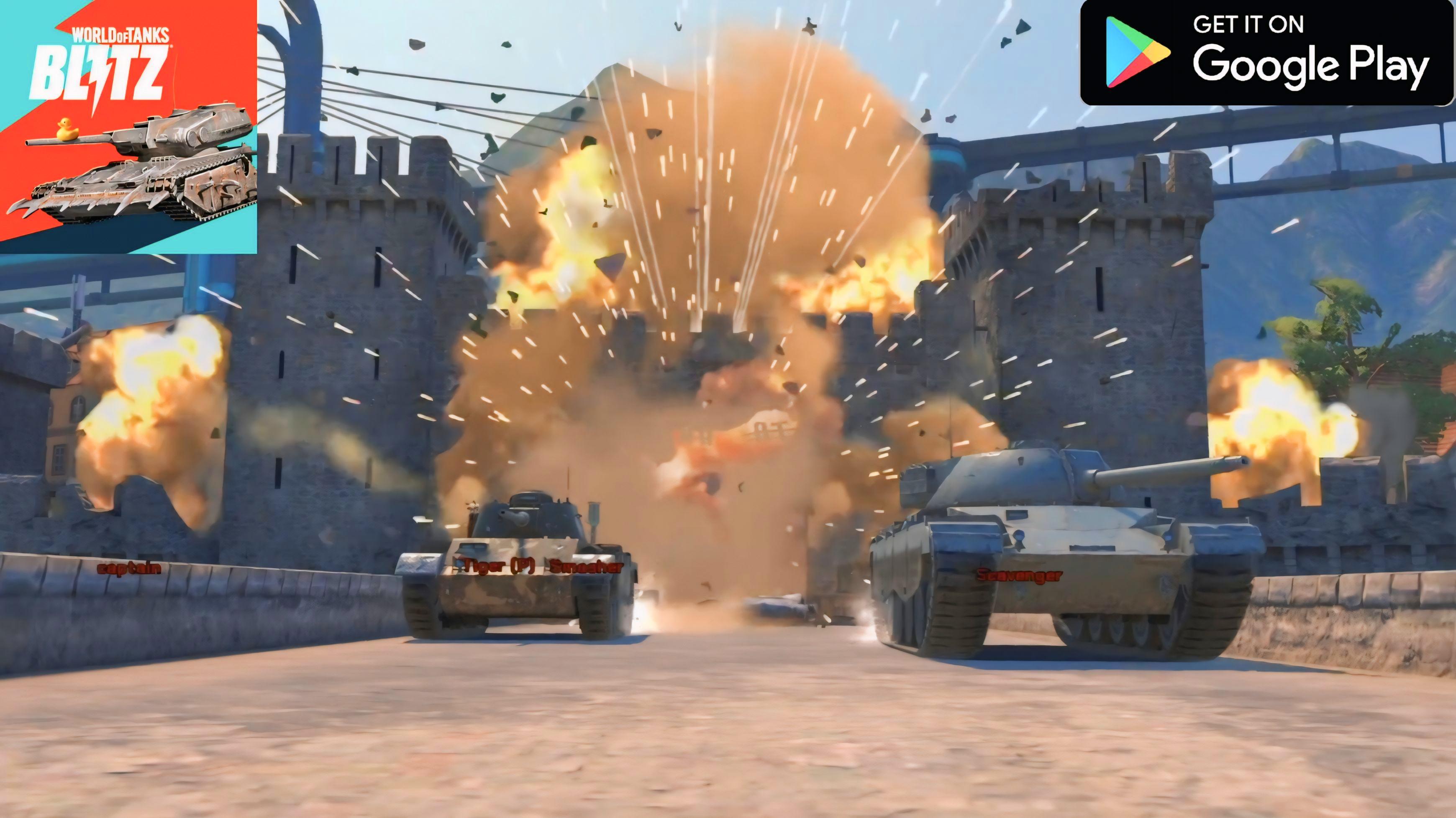 WoT Blitz Reforged Update || Android Gameplay 