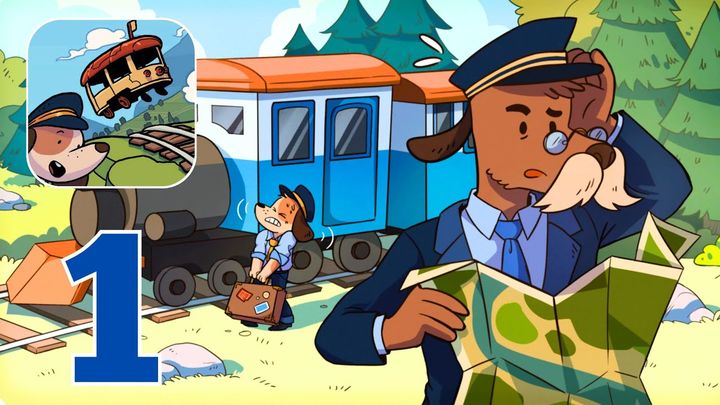 Railbound - Gameplay Walkthrough | Part 1 (Android, iOS)