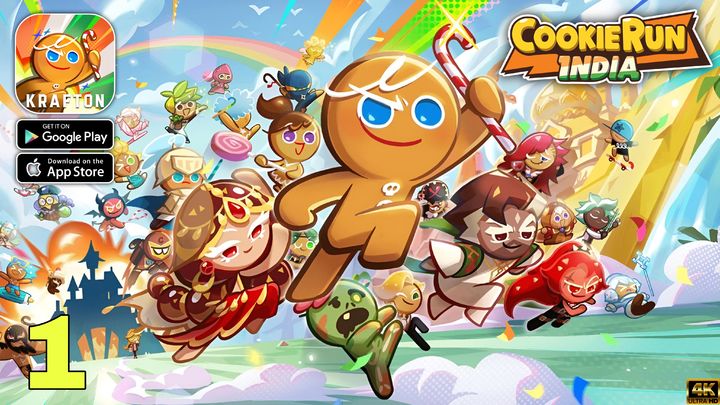 CookieRun India: Running Game Official Launch Gameplay walkthrough part 1 (Android/iOS)