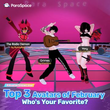 🏆 Check Out the Top 3 Avatars of February 🏆