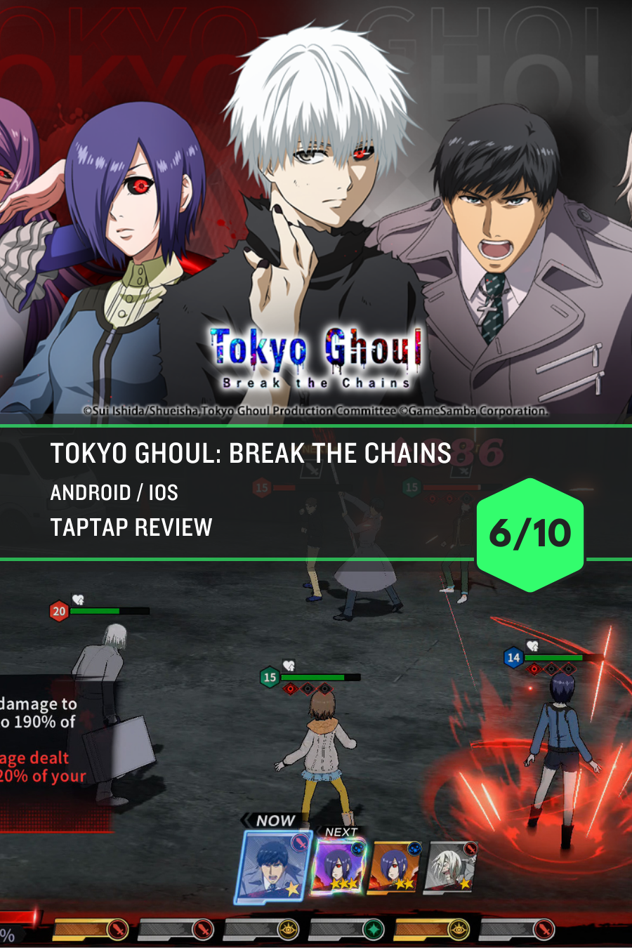 Tokyo Ghoul: Break the Chains — Everything We Know