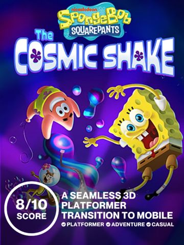 A seamless 3D Platformer transition from PC/Console to Mobile | Review: SpongeBob - The Cosmic Shake