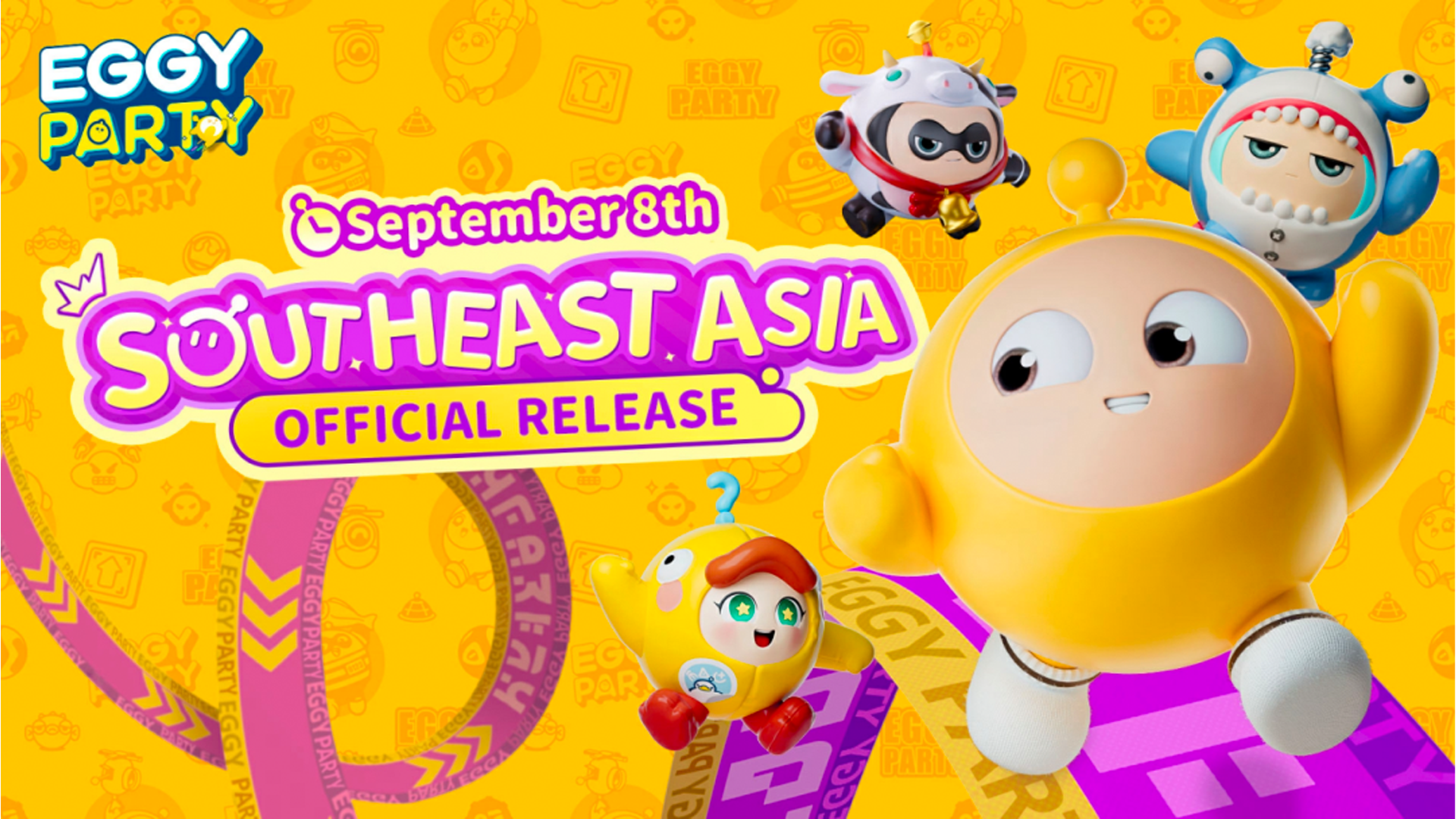 Eggy Party Will Launch In South East Asia On September 8th