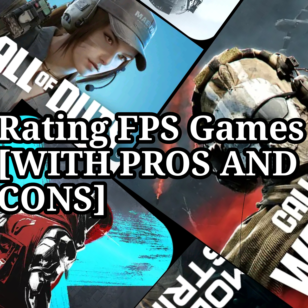 Rating some FPS Games [my personal opinion] 