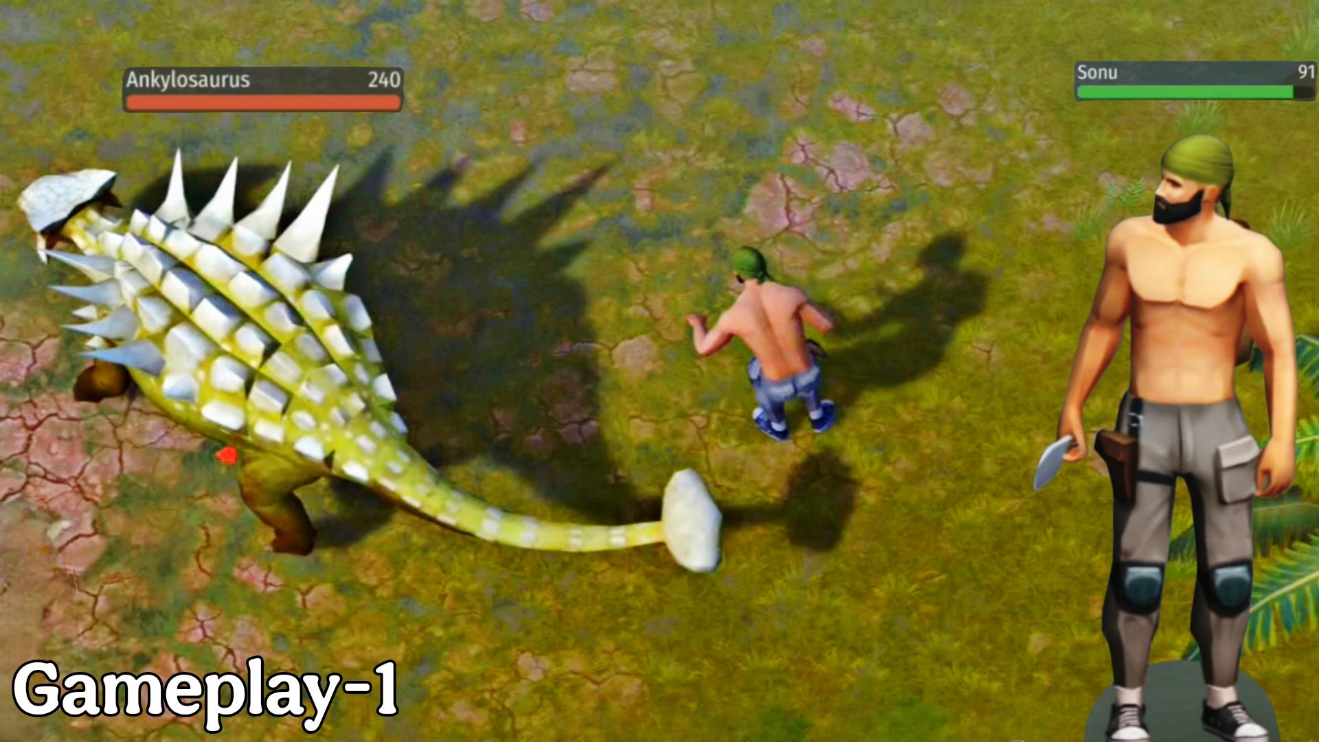 Jurassic Survival new mobile gameplay.