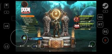 Playing Doom Eternal on Mobile. Let the Rip and Tear Continue.